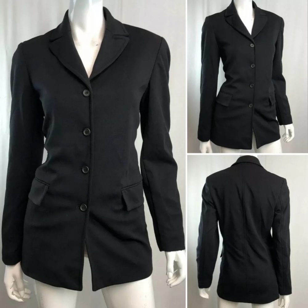 J. Crew Stretchy Button Down Blazer Jacket - image 1